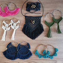 Mi Proyecto del curso: Joyería en macramé. Arts, Crafts, Jewelr, Design, Fiber Arts, and Macramé project by Ivonne Tovar - 05.23.2021