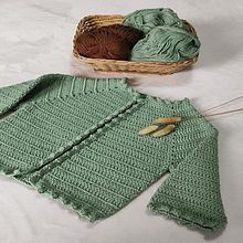 Mi Proyecto del curso:  Top-down: prendas a crochet de una sola pieza. Projekt z dziedziny Projektowanie mod,  Tkactwo, DIY, Sz i dełkowanie użytkownika Liz Torres - 17.05.2021