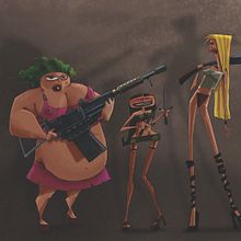 Meu projeto do curso: Fábrica de personagens ilustrados Ein Projekt aus dem Bereich Traditionelle Illustration, Design von Figuren, Digitale Illustration, Kinderillustration und Erzählung von Rony Nobre - 24.05.2021