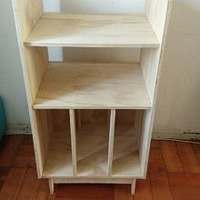 Mueble para tocadiscos. Furniture Design, Making, Interior Design, DIY, and Woodworking project by Camila Contreras - 05.22.2021