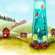My project in Watercolor Techniques for Dreamlike Illustrations course. Traditional illustration, Drawing, Watercolor Painting, and Editorial Illustration project by Natalia Blackthorn - 05.22.2021