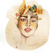 Il mio progetto del corso: Ritratto illustrato ad acquerello. Traditional illustration, Fine Arts, Painting, Drawing, Watercolor Painting, Portrait Drawing, and Artistic Drawing project by Silvia Gilli - 05.24.2021