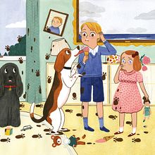 The Duchess and Guy. Un proyecto de Ilustración tradicional, Ilustración infantil y Pintura gouache de Julia Bereciartu - 24.05.2021