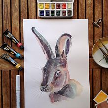 Mi Proyecto del curso: Técnicas experimentales de acuarela para principiantes . Un proyecto de Ilustración tradicional, Bellas Artes, Pintura a la acuarela e Ilustración naturalista				 de Dania Jimenez - 24.05.2021