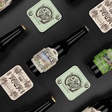 Cerveas Kalima. Lettering, Ilustração tradicional, Packaging, e Direção de arte projeto de Simón Londoño Sierra - 25.05.2021