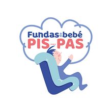Logotipo Fundas de bebe PIS-PAS. Un proyecto de Ilustración tradicional, Publicidad y Diseño de vireta - 25.05.2021