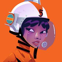 Girl. Traditional illustration project by Ronaldo Barata - 05.26.2021