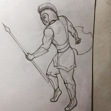 Mi Proyecto del curso: Ilustración para cómics: anatomía de un superhéroe Ein Projekt aus dem Bereich Traditionelle Illustration, Design von Figuren, Comic, Bleistiftzeichnung und Anatomische Zeichnung von Diegol Jaramillo - 24.05.2021