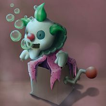 Jack in the box Ein Projekt aus dem Bereich Traditionelle Illustration, Design von Figuren, Digitale Illustration und Digitale Malerei von juansebbrivera - 26.05.2021