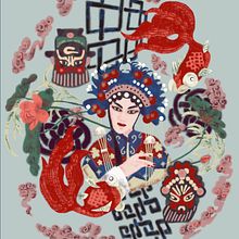 My project in Flat Illustration with Photoshop course. Een project van Traditionele illustratie, Digitale illustratie y  Digitaal schilderij van sophie_decors - 26.05.2021