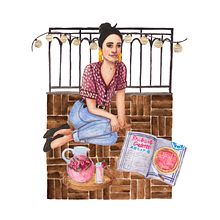 My project in Illustration and Character Development with Watercolor course. Projekt z dziedziny Trad, c, jna ilustracja, Projektowanie postaci,  Malarstwo i Malowanie akwarelą użytkownika Dorota Osiejuk - 26.05.2021