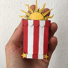 Miniature Circus. Arts, and Crafts project by Julia Trumper - 05.26.2021