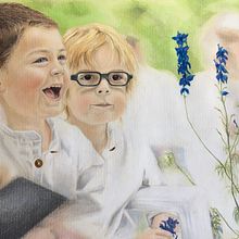 Mi Proyecto del curso:  Retrato realista con lápices de colores. Ilustração tradicional, Artes plásticas, Desenho a lápis, Desenho, Desenho de retrato, Desenho realista, e Desenho artístico projeto de Magdalena - 26.05.2021