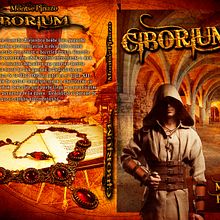 Diseño cubierta novela "Ciborium", Montse Pinazo . Design și Design editorial de Javier Segovia - 05.26.2021