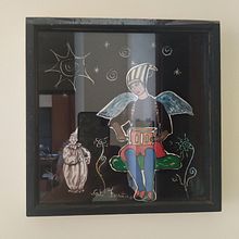 Meu projeto do curso: Introdução à moldura. Un proyecto de Artesanía, Diseño de interiores, Decoración de interiores, DIY y Carpintería de Val Freitas - 23.05.2021