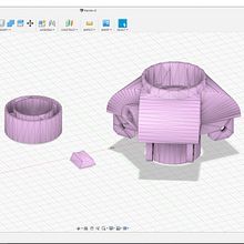 Mi Proyecto del curso: Introducción al diseño e impresión en 3D tripode de telescopio. Projekt z dziedziny 3D, Wzornictwo przem, słowe, Projektowanie produktowe,  Modelowanie 3D i  Projektowanie 3D użytkownika Marco Miguel Rubio Amezquita - 16.05.2021
