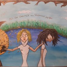 Mein Kursprojekt: Künstlerische Illustration: Zeichne aus der Imagination. Projekt z dziedziny Trad, c, jna ilustracja,  Malarstwo, Kreat, wność, R, sunek ołówkiem,  R i sunek użytkownika Astrid Stalz - 27.05.2021
