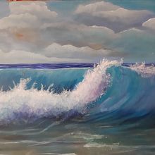 Malerei . % Astrid Stalz tarafından hazırlanan Akrilik Bo, Ve ama projesi - 05.27.2021