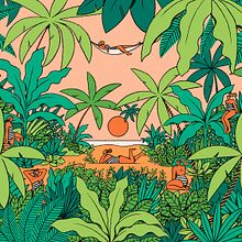 Cabaïa x Alice Des. Un projet de Illustration traditionnelle de Alice Des - 15.01.2021