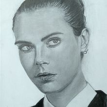 Mi Proyecto del curso: Retrato realista con lápiz de grafito. Projekt z dziedziny Trad, c, jna ilustracja,  Sztuki piękne, Sketching, R, sunek ołówkiem,  R, sunek, Portret, R, sunek realist, czn,  R, sunek art, st, czn, R, sunek anatomiczn i Design użytkownika angelgomi41 - 10.10.2020