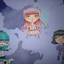 Mi Proyecto del curso: Fábrica de personajes ilustrados "Juegos de invierno y muñecos". Ilustração tradicional, Design de personagens, Ilustração digital, Ilustração infantil, e Narrativa projeto de Macarena Martínez Mercado - 19.05.2021