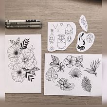 Meu projeto do curso: Tatuagem para principiantes. Un projet de Conception de tatouage de Mafalda Costa - 28.05.2021