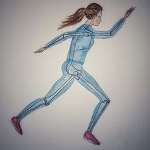 Mi Proyecto del curso: Dibujo anatómico para principiantes. Un proyecto de Bellas Artes, Bocetado, Dibujo a lápiz, Dibujo, Dibujo realista y Dibujo anatómico de Victoria Beresi - 28.05.2021