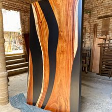 Cubierta Pantera (Para Mesa De Comedor En Resina Epoxi y Madera). Arts, Crafts, Design, and Woodworking project by Daniel Lozano Uribe (Boreal Bros) - 11.14.2020
