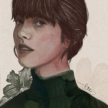 Mi Proyecto del curso: Retrato ilustrado con Procreate. Traditional illustration, Vector Illustration, Digital Illustration, and Portrait Drawing project by María Gigante Caraballo - 05.28.2021