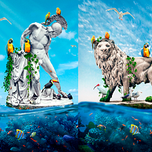 Mi Proyecto del curso: Collage digital en Photoshop: composición y efectos visuales. Photograph, Collage, Photo Retouching, Fine-Art Photograph, Photographic Composition, and Photomontage project by Larry Morales - 05.28.2021