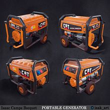 Mi Proyecto del curso: Creación de props realistas para videojuegos. 3D, 3D Modeling, Video Games, and Game Design project by Isaac Camps - 05.15.2021