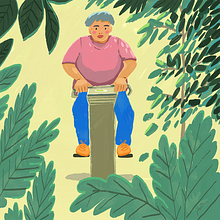 Rehabilitation center. Advertising project by Justina - 05.29.2021