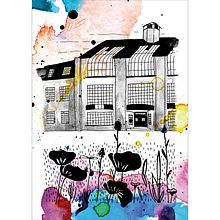 Illustration | Urban Sketching | Postcards from Weimar. Un projet de Illustration traditionnelle de Melissa Fiebig - 29.05.2021