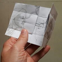 Tarjeta sinfín . Paper Craft project by Ornella Scarponi - 05.30.2021