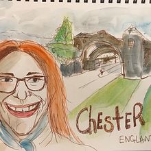My project in Artistic Watercolor Sketching: Dare to Express Your Ideas course. Un proyecto de Ilustración tradicional, Bocetado, Creatividad, Dibujo, Pintura a la acuarela y Sketchbook de selinashapland - 29.05.2021