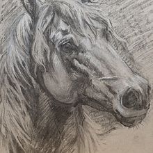 Mi Proyecto del curso: Retrato realista al carboncillo Ein Projekt aus dem Bereich Traditionelle Illustration, Bildende Künste, Zeichnung, Porträtzeichnung und Realistische Zeichnung von sannenmx - 31.05.2021