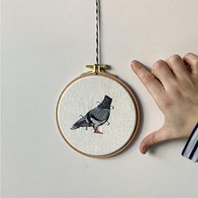 My project in Painting with Thread: Textile Illustration Techniques course. Un proyecto de Ilustración tradicional y Bordado de Gintautė Riabovaitė - 31.05.2021