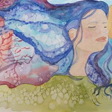 Mi Proyecto del curso: Técnicas modernas de acuarela. Un proyecto de Ilustración tradicional, Bellas Artes, Pintura y Pintura a la acuarela de Marisa - 31.05.2021