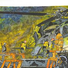 Flying Home. Traditional illustration project by paulevans1962 - 06.01.2021