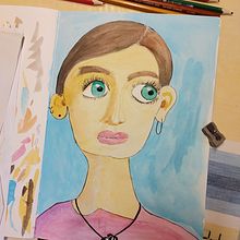 Das bin ich. Un proyecto de Ilustración tradicional de Elke Sauter - 01.06.2021