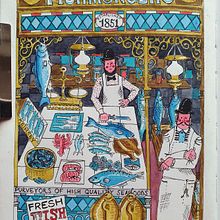 SHOPS. Traditional illustration, Printing, and Sketchbook project by Maria Moss - 06.01.2021