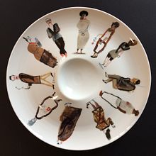 Plato de porcelana. Un progetto di Illustrazione tradizionale, Ceramica, Design e Disegno di Jesús Cisneros - 01.06.2021