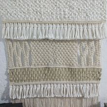 Mi Proyecto del curso: Introducción al macramé: creación de un tapiz decorativo Ein Projekt aus dem Bereich Erweiterungsentwicklung, H, werk, Innendesign, Dekoration von Innenräumen, Weben und Makramee von Graciela Alberdi - 01.06.2021