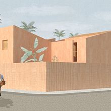 Mi Proyecto del curso: Representación gráfica de proyectos arquitectónicos. Projekt z dziedziny  Architektura, Projektowanie graficzne, Architektura wnętrz, Projektowanie wnętrz, Architektura krajobrazu,  Kolaż, Architektura c, frowa,  R i sunek architektoniczn użytkownika agustinacaillet - 02.06.2021