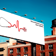 Beats by Dre - Campaña Gráfica - Covid-19. Traditional illustration, Advertising, and Design project by Gonza Lopez Cordova - 06.02.2021