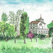 Mi Proyecto del curso: Cuaderno de viaje en acuarela. Un proyecto de Ilustración tradicional, Pintura a la acuarela, Ilustración arquitectónica y Sketchbook de Carme Farrerons - 02.06.2021
