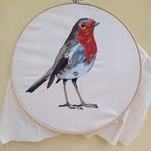 Il mio progetto del corso: Dipingere con filo: tecniche di illustrazione tessile Ein Projekt aus dem Bereich Traditionelle Illustration und Stickerei von Jessica - 02.06.2021