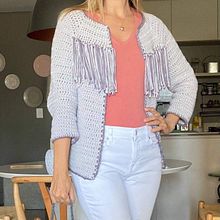 Mi Proyecto del curso:  Top-down: prendas a crochet de una sola pieza. Un proyecto de Diseño de moda, Tejido, DIY y Crochet de Dariana Castellanos Pelegrin - 02.06.2021