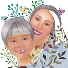 Mi Proyecto del curso: Retrato ilustrado en acuarela. Traditional illustration, Fine Arts, Painting, Drawing, Watercolor Painting, Portrait Drawing, and Artistic Drawing project by Goretti Cabido Martínez - 06.02.2021