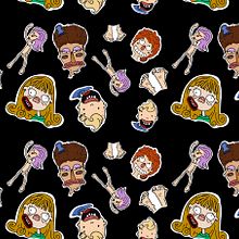 Girlas. Ilustração tradicional, Design de acessórios, Design de vestuário, Pattern Design, Design de moda, e Estampagem projeto de sarah_ancelmo - 02.06.2021